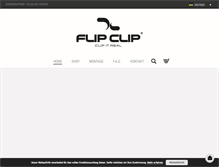 Tablet Screenshot of flip-clip.at